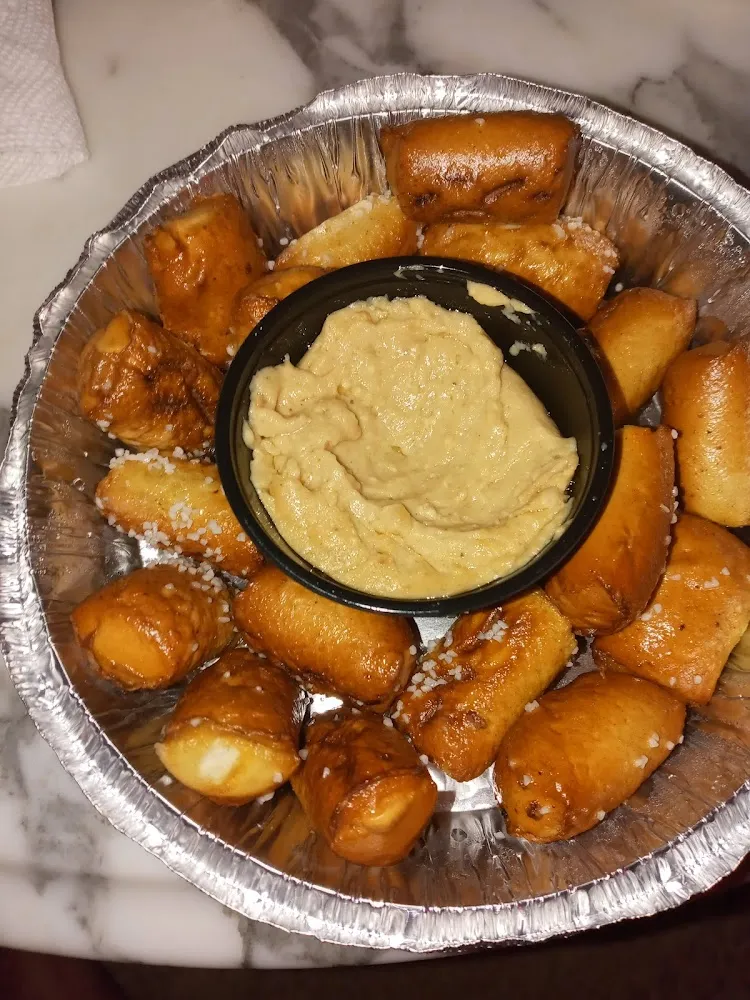 Pretzel Bites with Beer Cheese